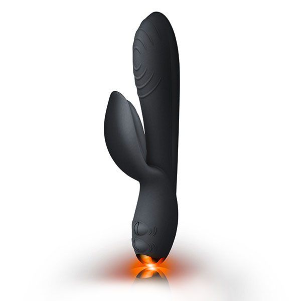 Rocks Off Everygirl Black Rechargeable Rabbit Vibrator – Powerful Rechargeable Vibrator for Intense Pleasure | UK Exclusive