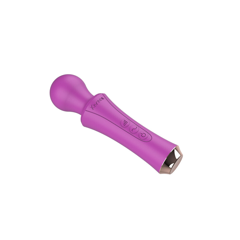 Xocoon The Personal Wand Purple – App-Controlled Wand Vibrator | Premium Wireless UK Toy