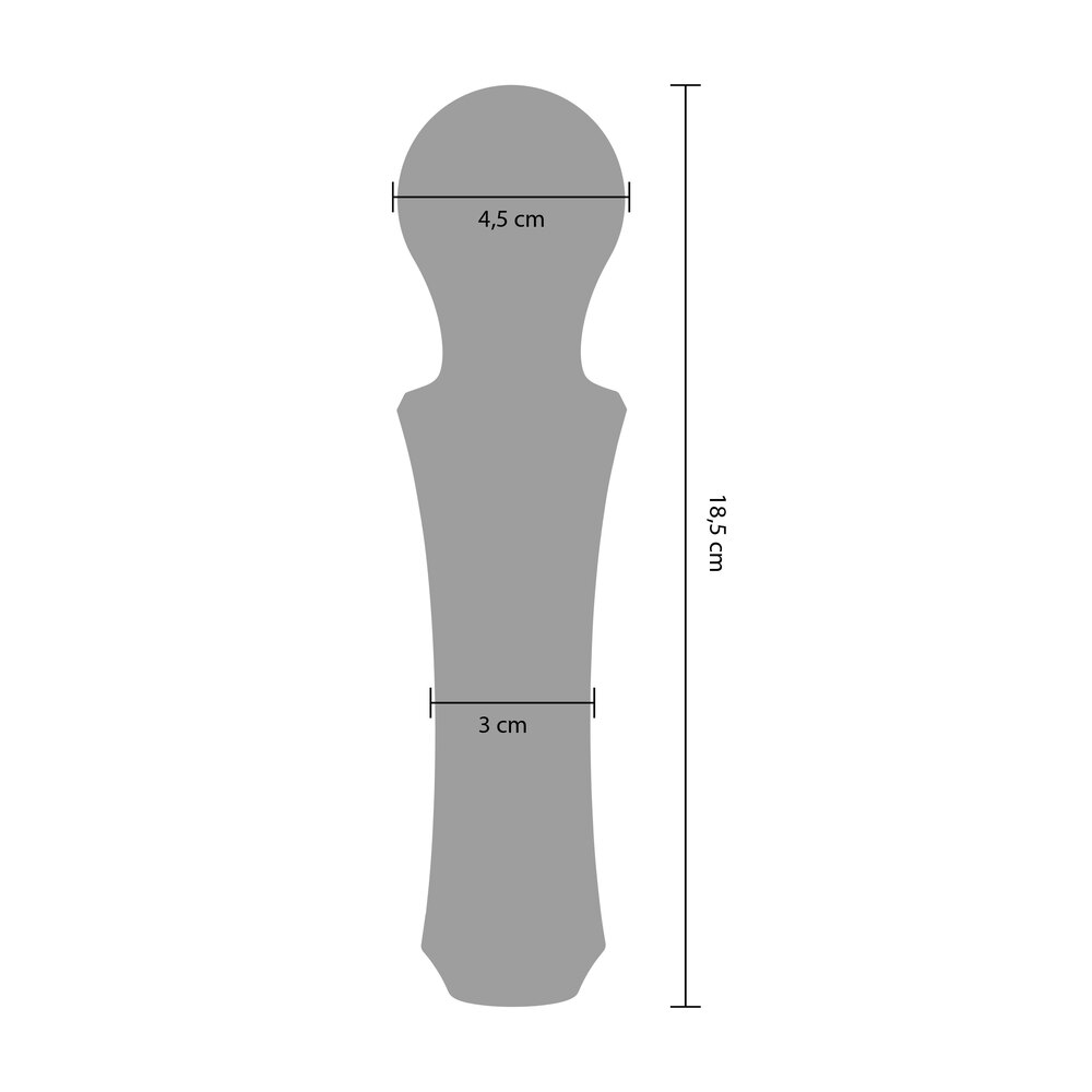 Xocoon The Personal Wand Purple – App-Controlled Wand Vibrator | Premium Wireless UK Toy