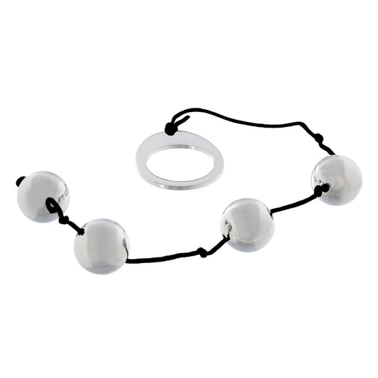 Heavy Metal Anal Beads – product image for adult pleasure and intimacy