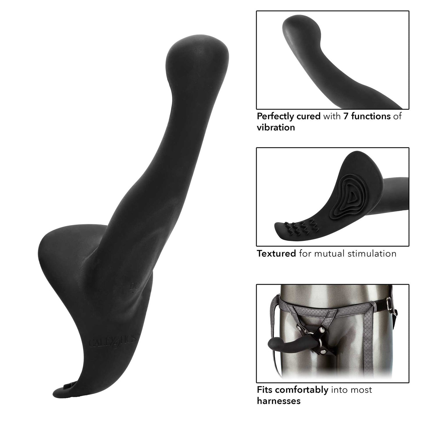 The Royal Vibrating Set Crotchless Strap On Plus Vibrating Probe – Explore Enhanced Intimacy | Discreet UK Shipping