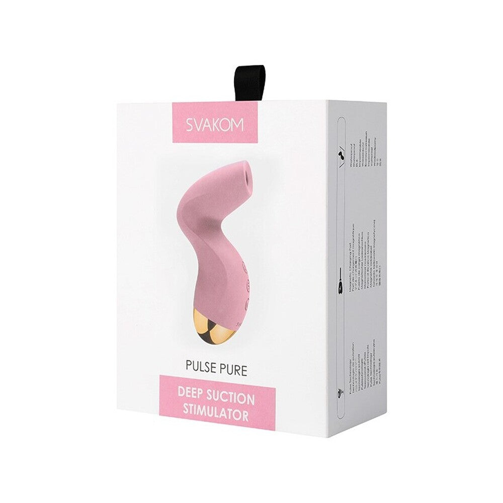 Svakom Pulse Pure Deep Suction Stimulator – Explore Enhanced Intimacy | Discreet UK Shipping