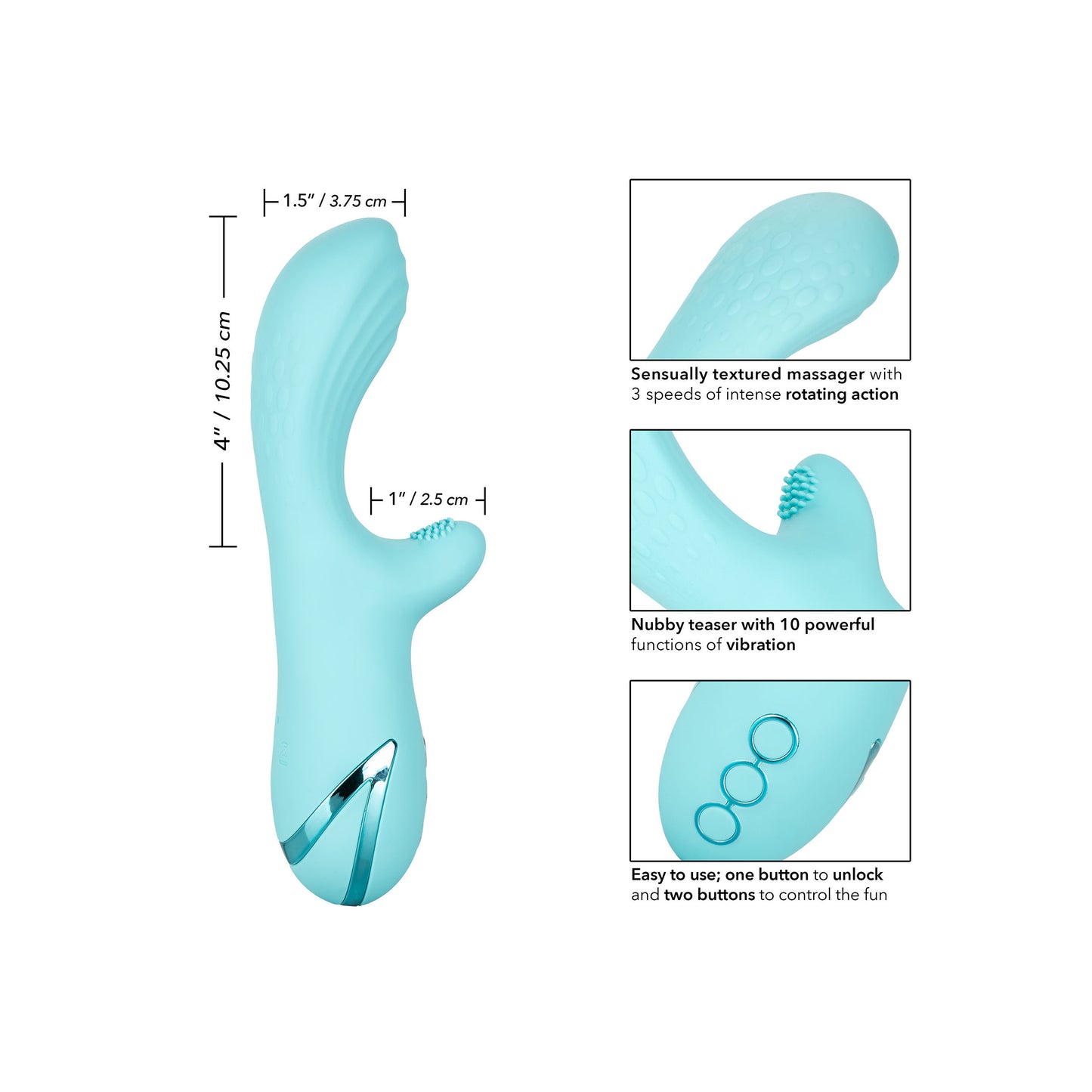 Catalina Climaxer USB Rechargeable Vibrator – Powerful Rechargeable Vibrator for Intense Pleasure | UK Exclusive