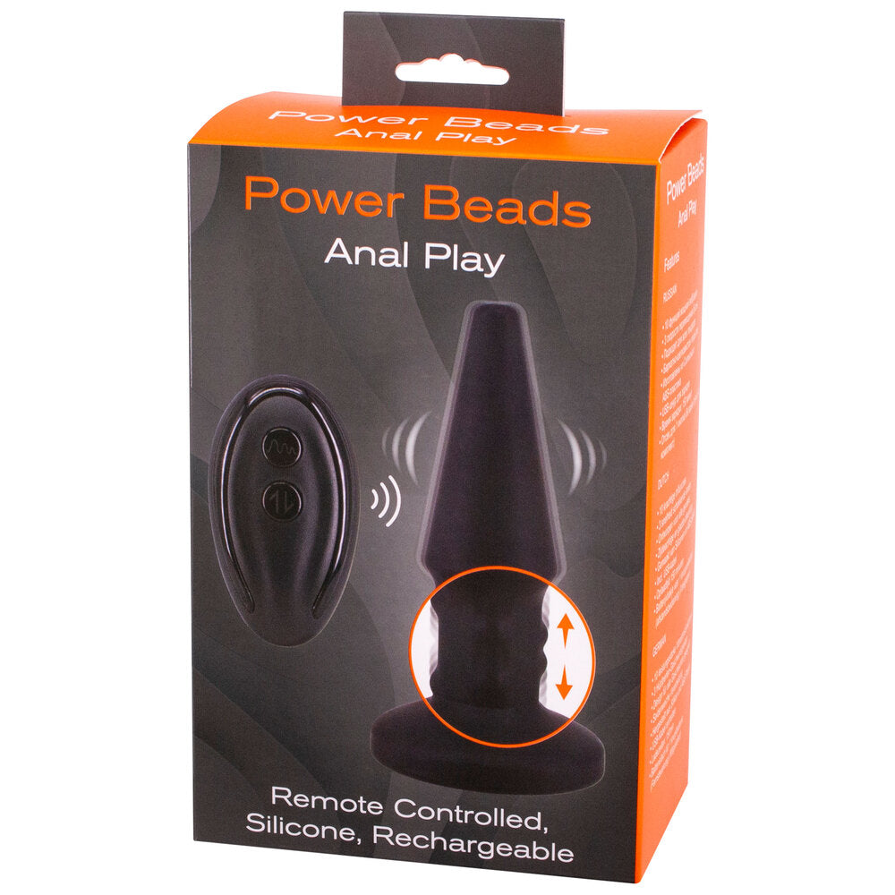 Power Beads Anal Play Rimming And Vibrating Butt Plug – Explore Enhanced Intimacy | Discreet UK Shipping