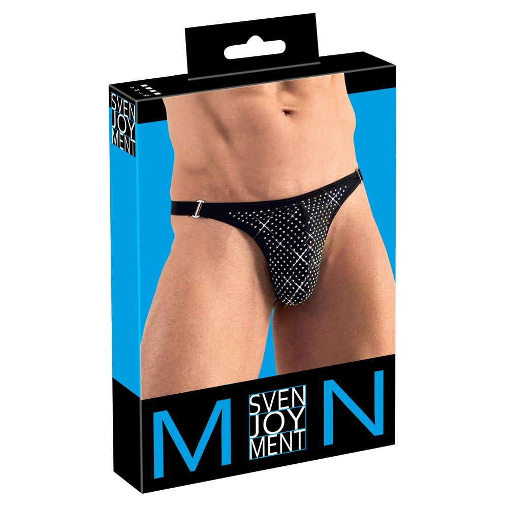 Svenjoyment String With Sparkly Rhinestones – Explore Enhanced Intimacy | Discreet UK Shipping