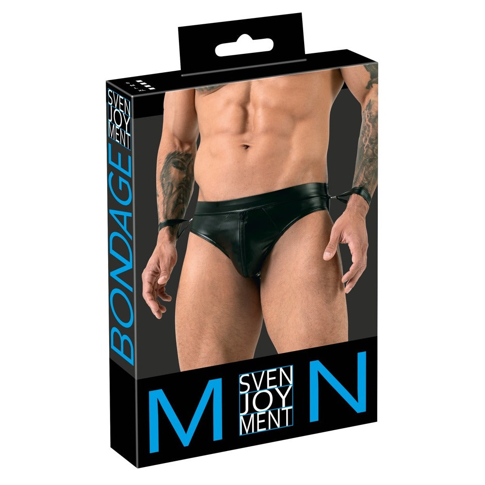 Svenjoyment Jock Brief With Handcuffs – Explore Enhanced Intimacy | Discreet UK Shipping