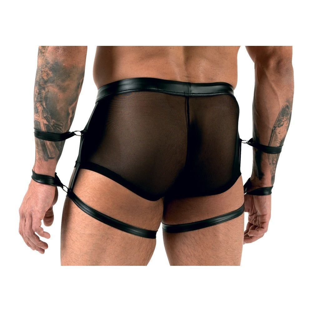 Svenjoyment Pants With Arm Restraints – Explore Enhanced Intimacy | Discreet UK Shipping