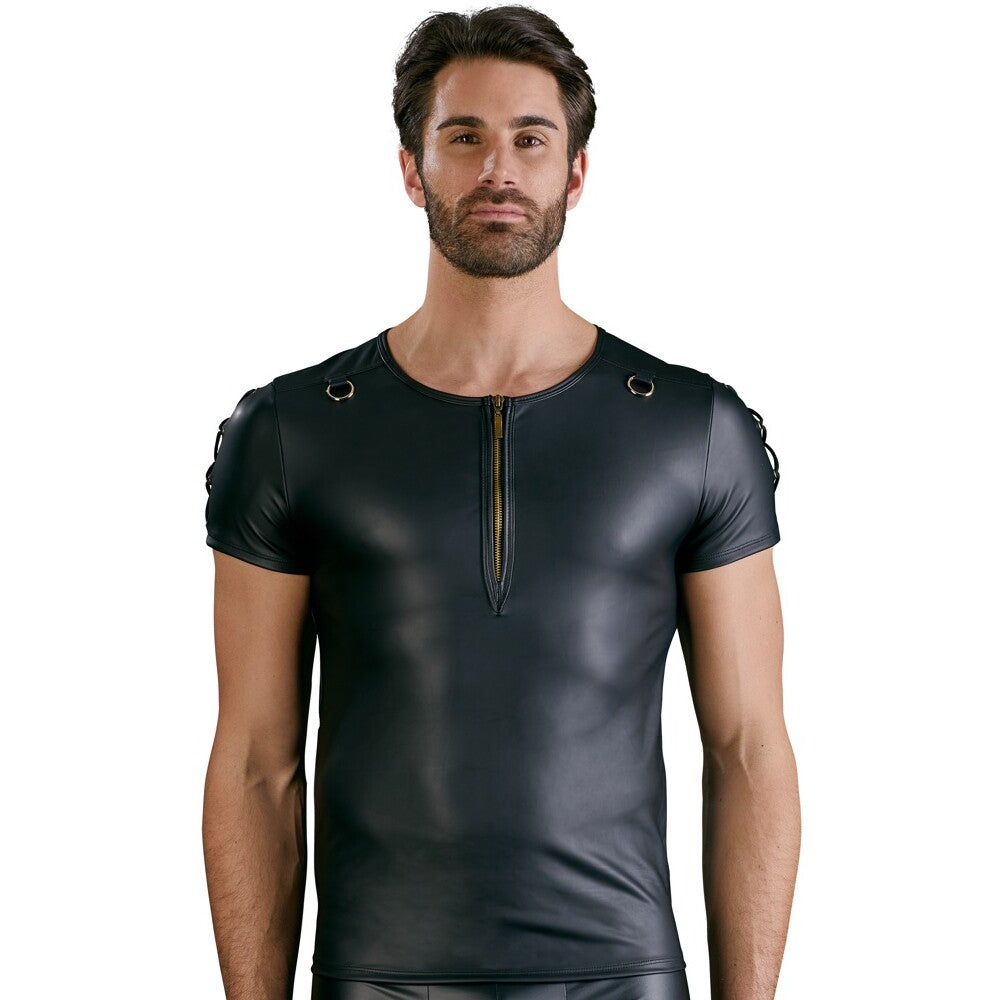 NEK Matt Black Straight Cut Shirt – product image for adult pleasure and intimacy