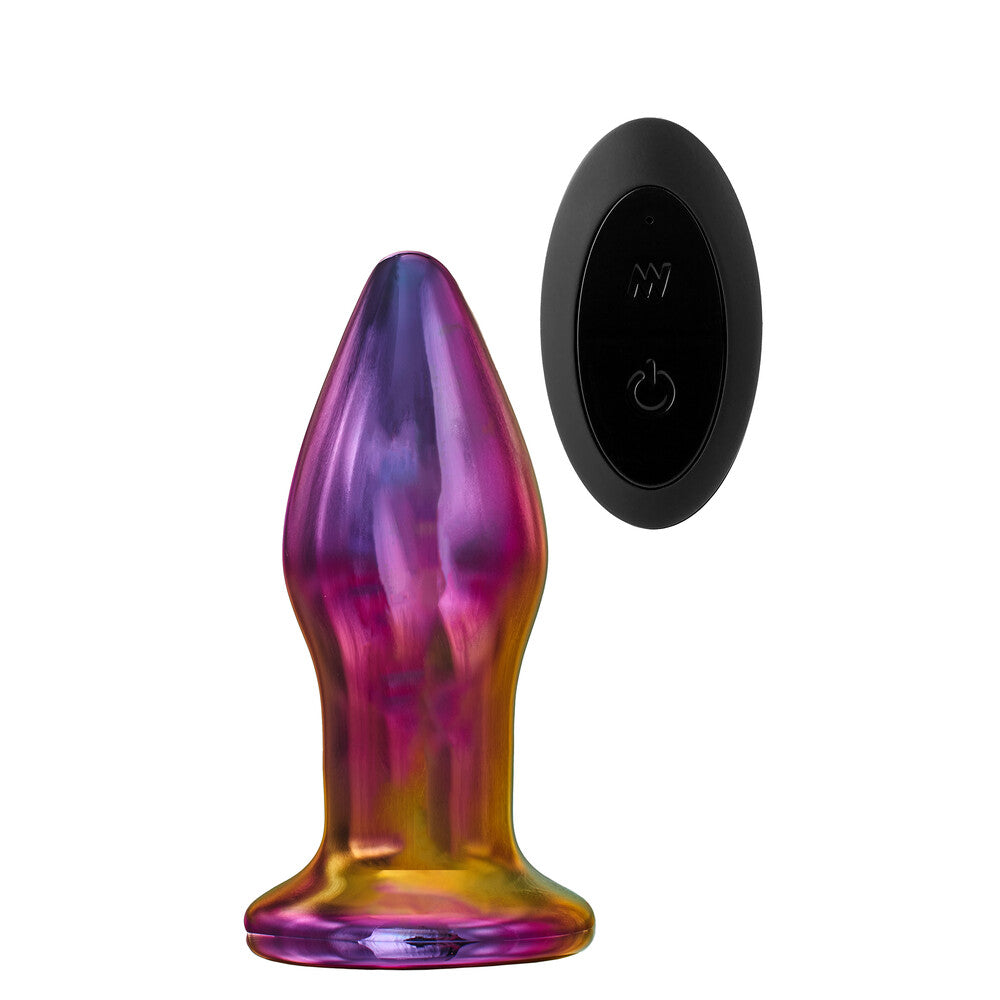Glamour Glass Remote Control Butt Plug – product image for adult pleasure and intimacy