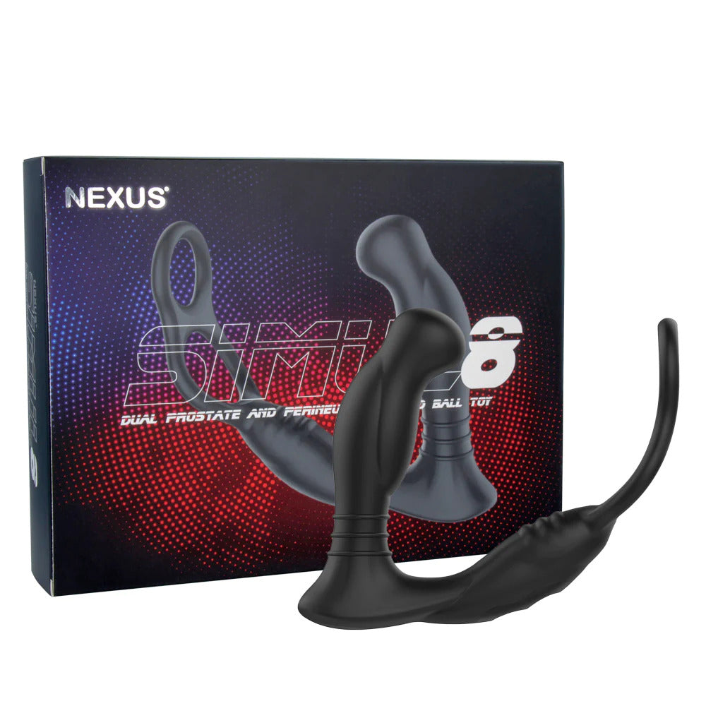 Nexus Simul8 Dual Prostate And Perineum Cock And Ball Toy – Explore Enhanced Intimacy | Discreet UK Shipping