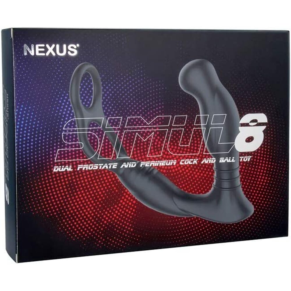 Nexus Simul8 Dual Prostate And Perineum Cock And Ball Toy – Explore Enhanced Intimacy | Discreet UK Shipping