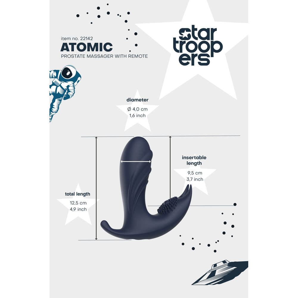Startroopers Atomic Prostate Massager – Explore Enhanced Intimacy | Discreet UK Shipping