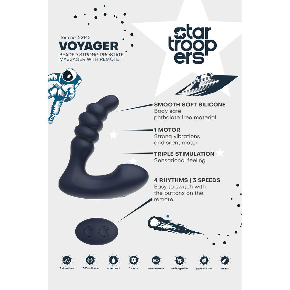 Startroopers Voyager Prostate Massager – Explore Enhanced Intimacy | Discreet UK Shipping