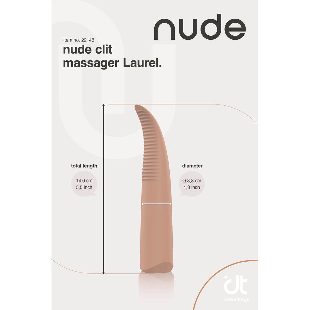 Nude Laurel Mini Travel Massager – Explore Enhanced Intimacy | Discreet UK Shipping