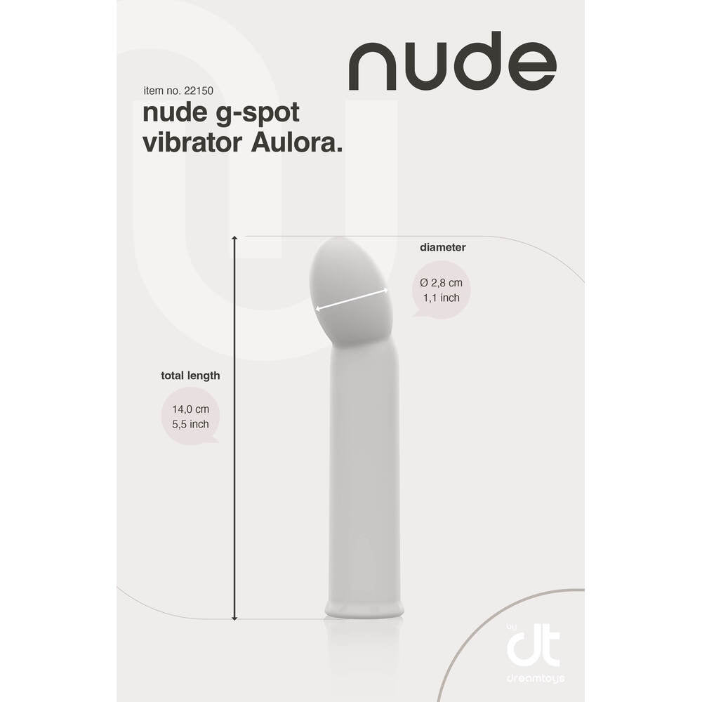 Nude Aulora Mini GSpot Vibrator – Powerful Rechargeable Vibrator for Intense Pleasure | UK Exclusive
