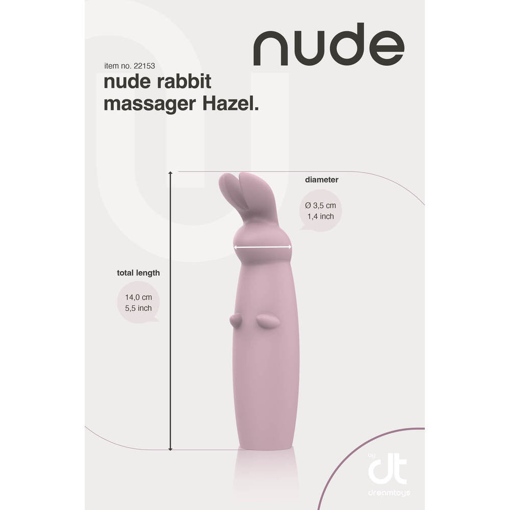 Nude Hazel Mini Rabbit Massager – Explore Enhanced Intimacy | Discreet UK Shipping