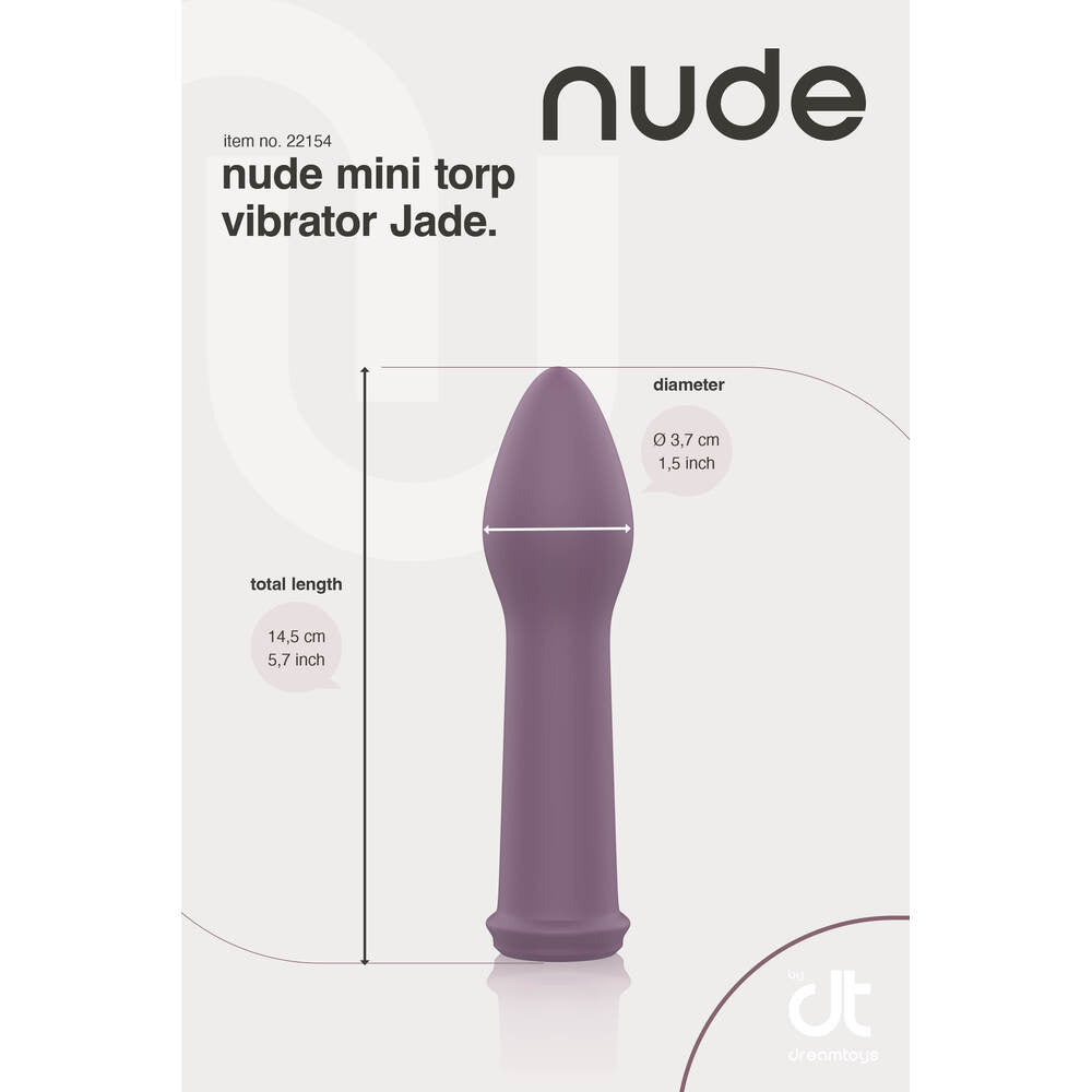 Nude Jade Mini Torp Vibrator – Powerful Rechargeable Vibrator for Intense Pleasure | UK Exclusive