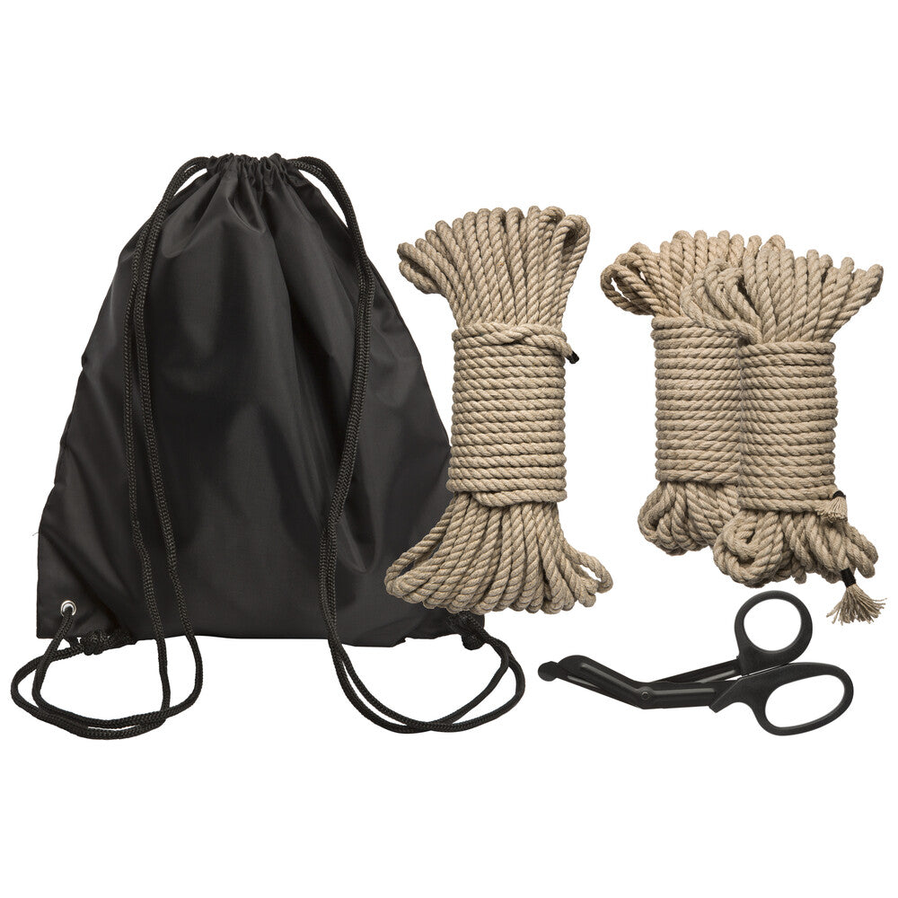 Kink Bind And Tie Initiation 5 Piece Hemp Rope Kit – product image for adult pleasure and intimacy