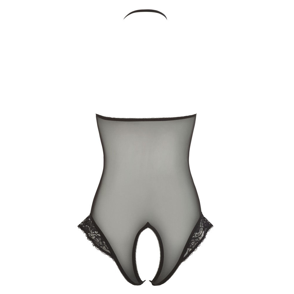 Cottelli Sheer Crotchless Body – Explore Enhanced Intimacy | Discreet UK Shipping