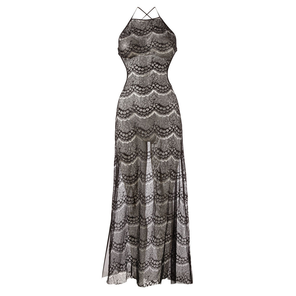 Mandy Mystery Backless Long Dress – Explore Enhanced Intimacy | Discreet UK Shipping