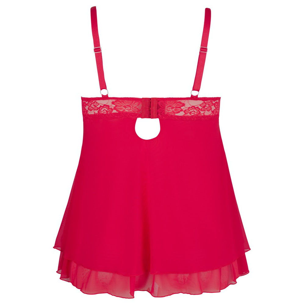 Cottelli Plus Size Babydoll – Explore Enhanced Intimacy | Discreet UK Shipping