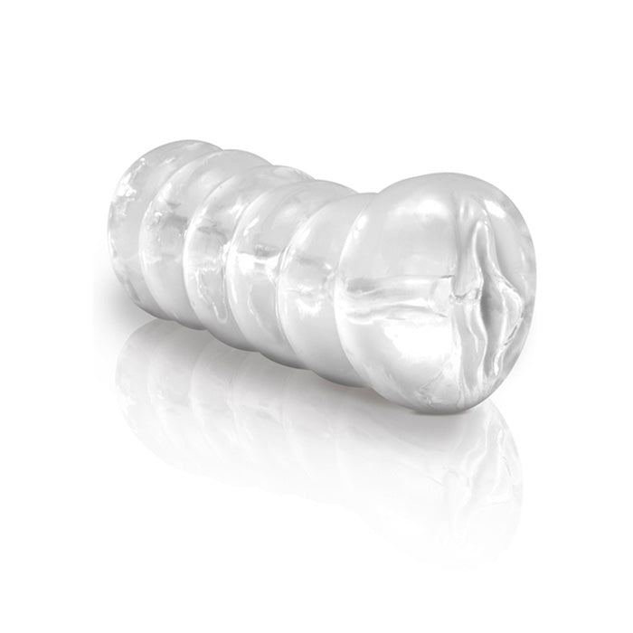 Pipedream Extreme Clear Leader Snatch Masturbator – product image for adult pleasure and intimacy