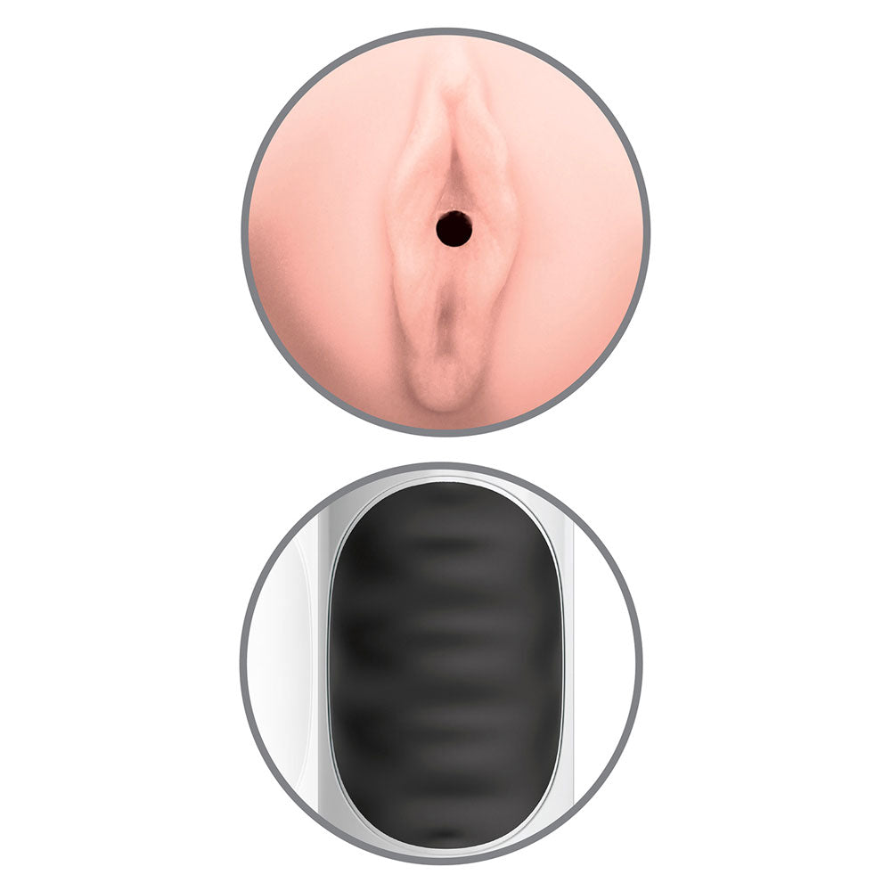Pipedream Extreme Mega Grip Squeezable Pussy Stroker Masturbator – Explore Enhanced Intimacy | Discreet UK Shipping