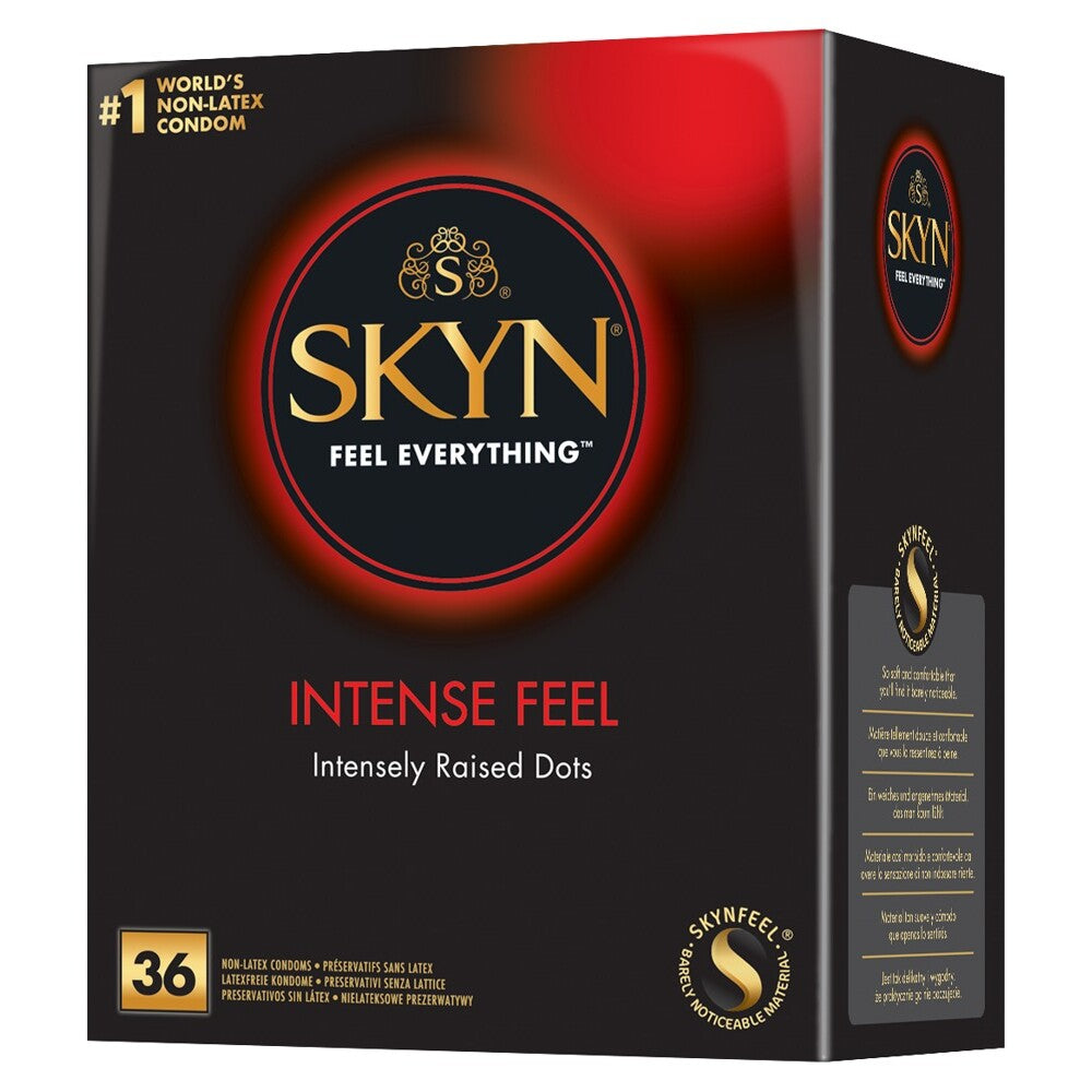 SKYN Latex Free Condoms Intense Feel 36 Pack – product image for adult pleasure and intimacy