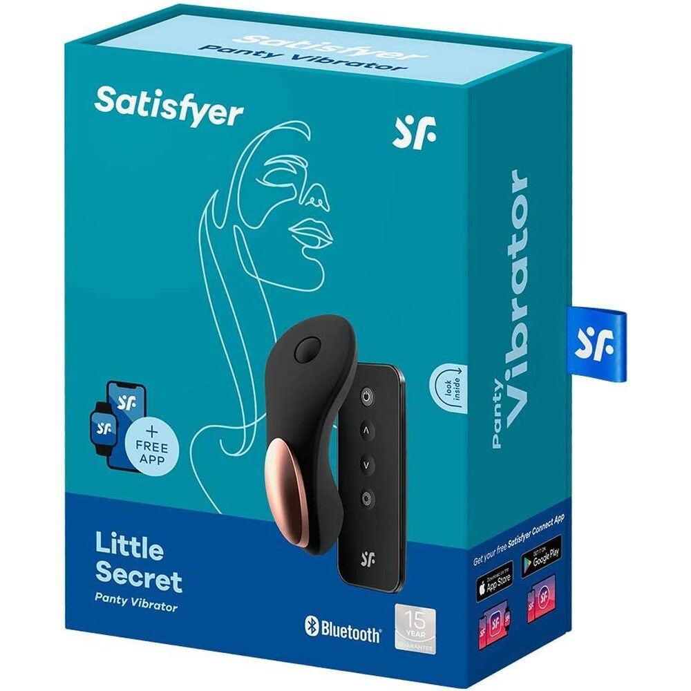 Satisfyer Little Secret Panty Vibrator – Powerful Rechargeable Vibrator for Intense Pleasure | UK Exclusive