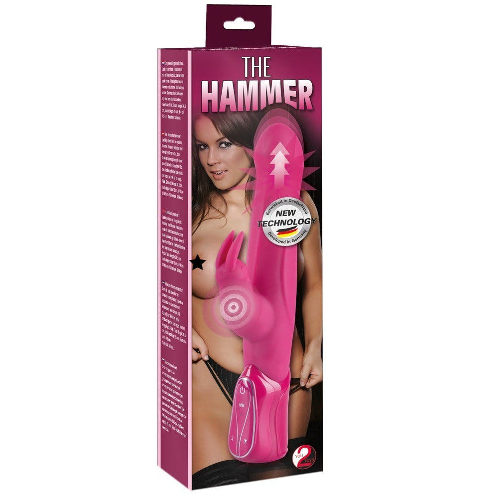 The Hammer Rabbit Vibrator – Powerful Rechargeable Vibrator for Intense Pleasure | UK Exclusive
