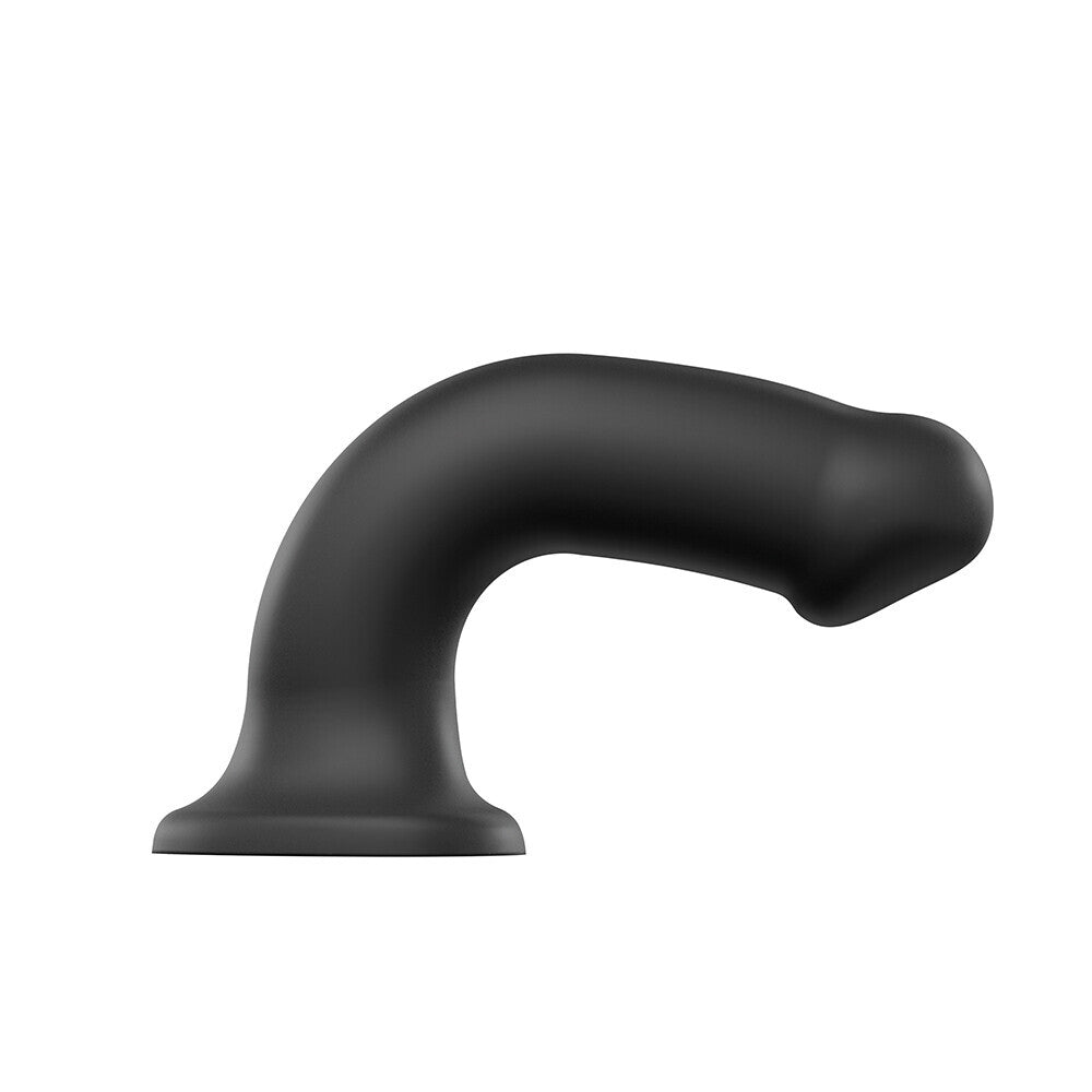 Strap On Me Silicone Dual Density Bendable Dildo Medium Black – Explore Enhanced Intimacy | Discreet UK Shipping