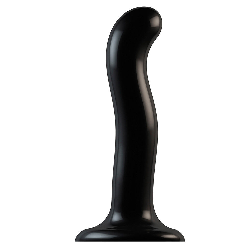 Strap On Me Prostate and G Spot Curved Dildo Medium Black – product image for adult pleasure and intimacy