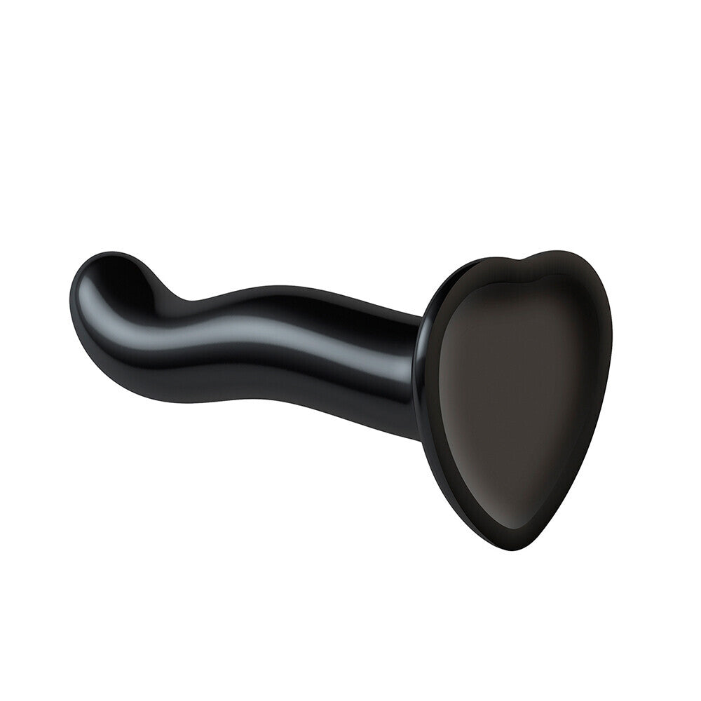 Strap On Me Prostate and G Spot Curved Dildo Medium Black – Explore Enhanced Intimacy | Discreet UK Shipping