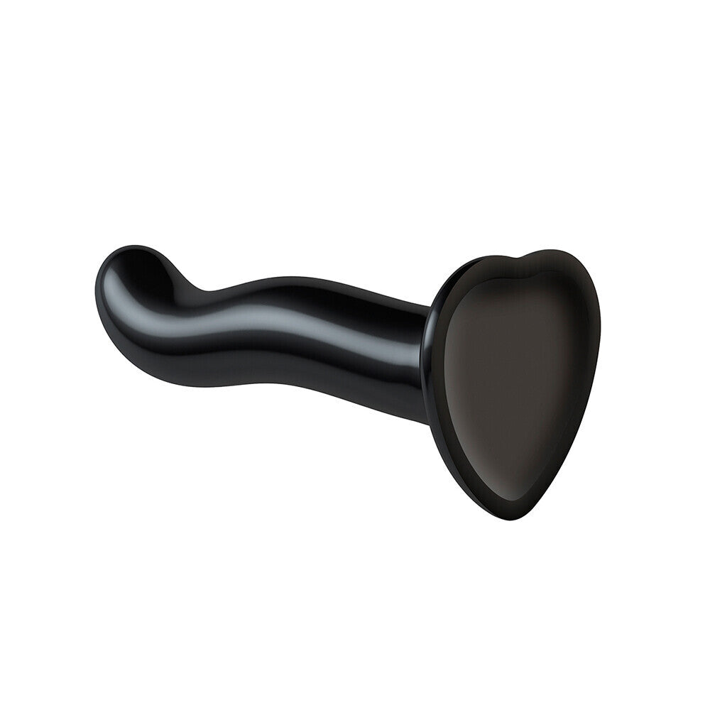 Strap On Me Prostate and G Spot Curved Dildo Large Black – Explore Enhanced Intimacy | Discreet UK Shipping