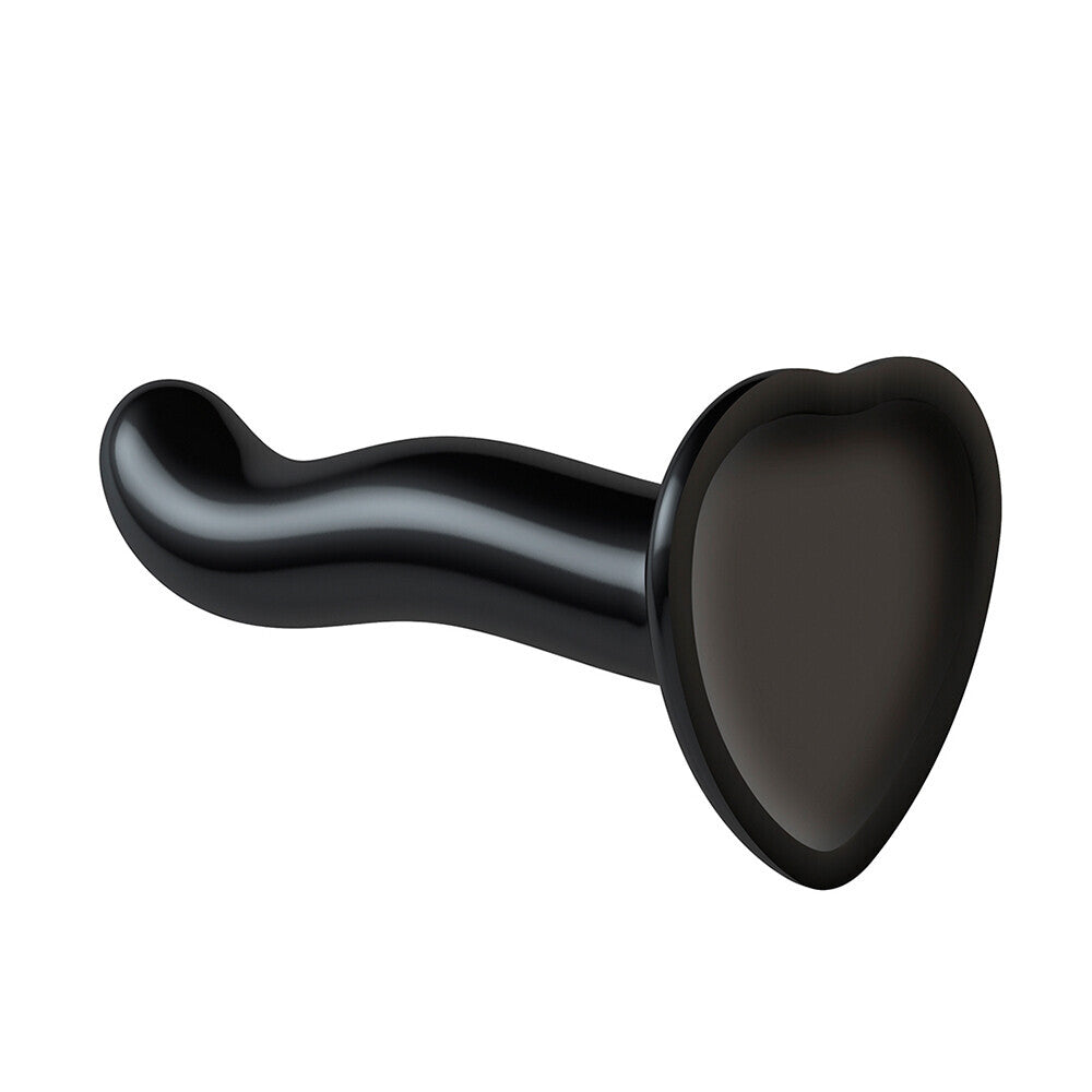 Strap On Me Prostate and G Spot Curved Dildo Small Black – Explore Enhanced Intimacy | Discreet UK Shipping