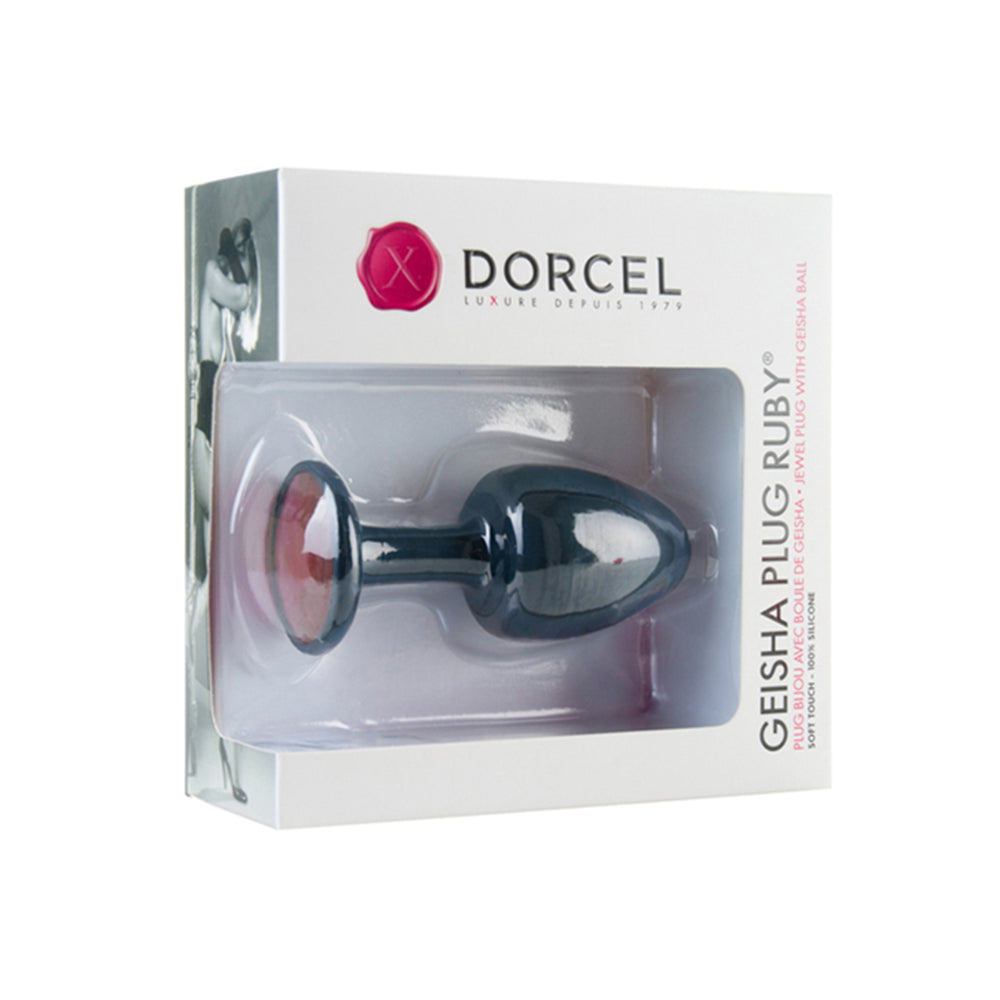 Dorcel Medium Geisha Anal Plug Ruby – Explore Enhanced Intimacy | Discreet UK Shipping