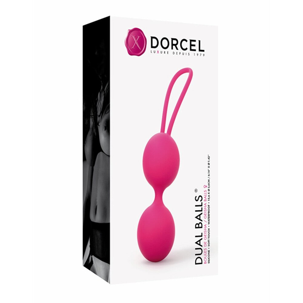 Dorcel Soft Touch Geisha Dual Balls Pink – Explore Enhanced Intimacy | Discreet UK Shipping