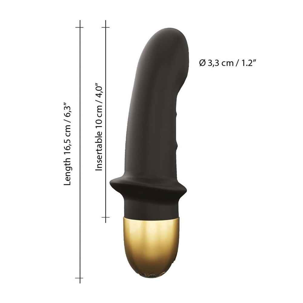 Dorcel Mini Lover 2 Rechargeable Vibrator Black – Powerful Rechargeable Vibrator for Intense Pleasure | UK Exclusive