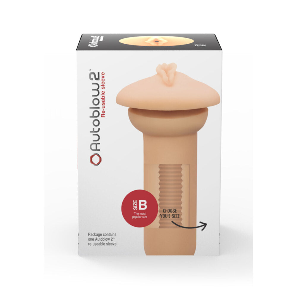 Autoblow 2 Plus Vagina Sleeve B – Explore Enhanced Intimacy | Discreet UK Shipping
