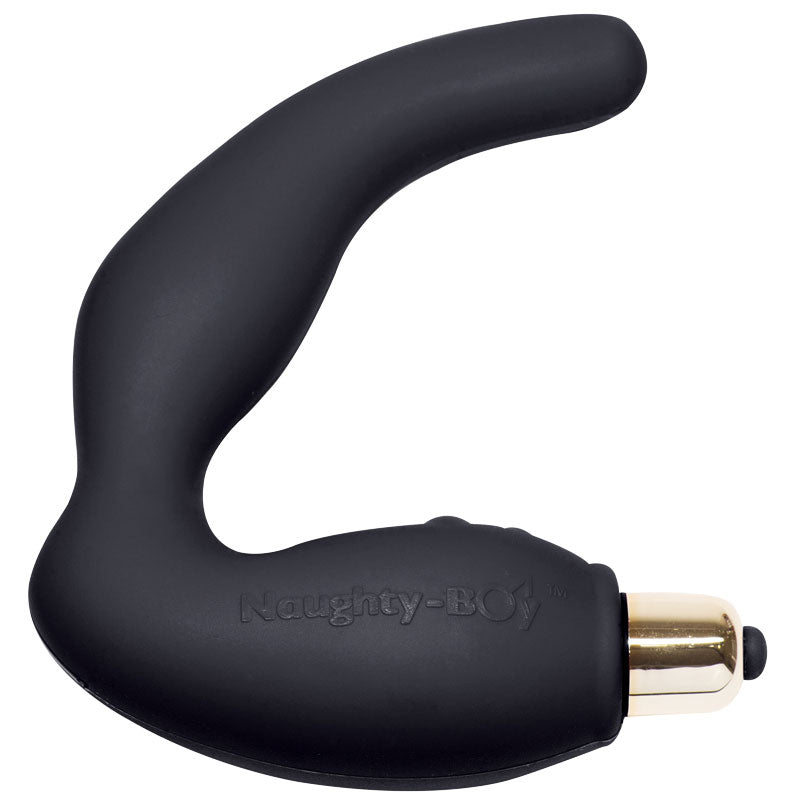 Rocks Off 7 Speed Naughty Boy Black Prostate Massager – product image for adult pleasure and intimacy