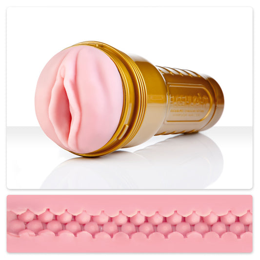 Fleshlight STU (Stamina Training Unit) Pink Vagina Masturbator – product image for adult pleasure and intimacy