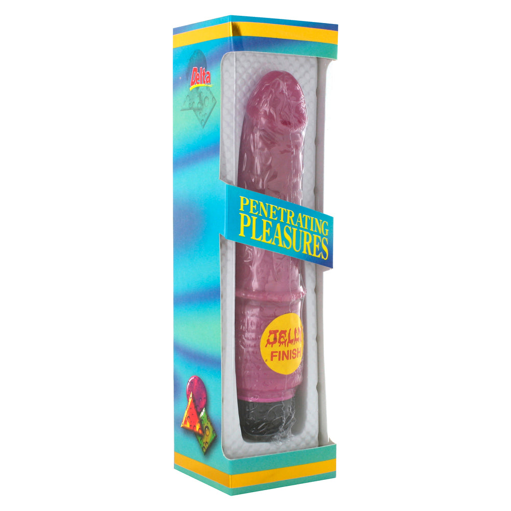 Jelly Vibrator Purple – Powerful Rechargeable Vibrator for Intense Pleasure | UK Exclusive