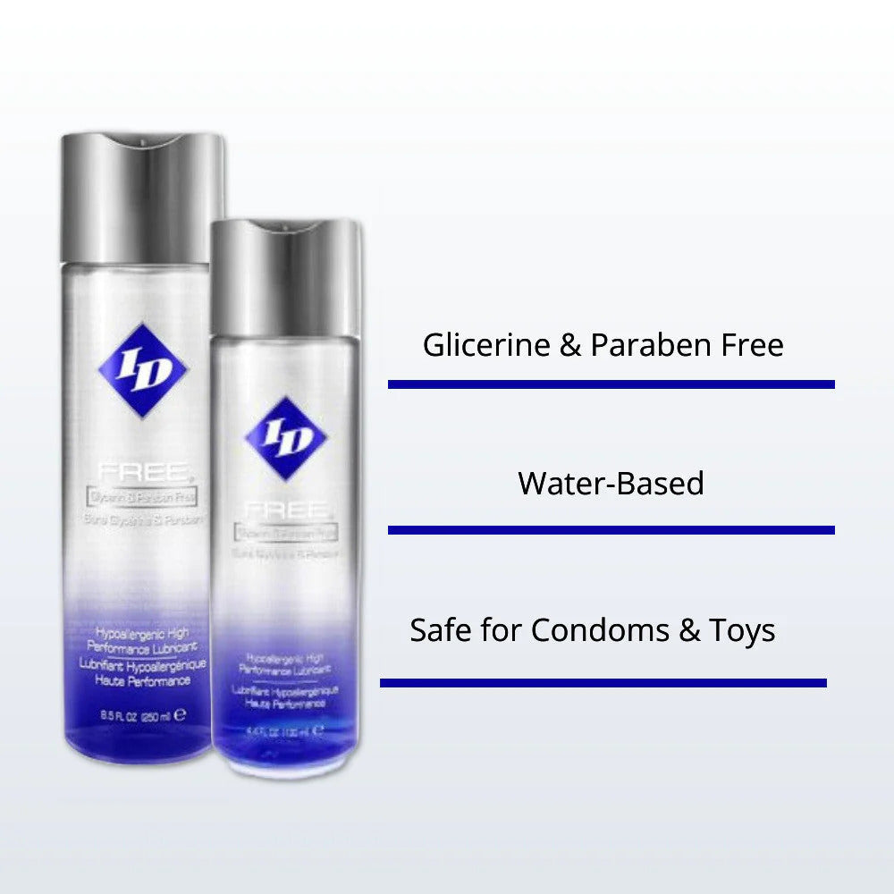 ID Free Hypoallergenic Waterbased Lubricant 130ml – Explore Enhanced Intimacy | Discreet UK Shipping