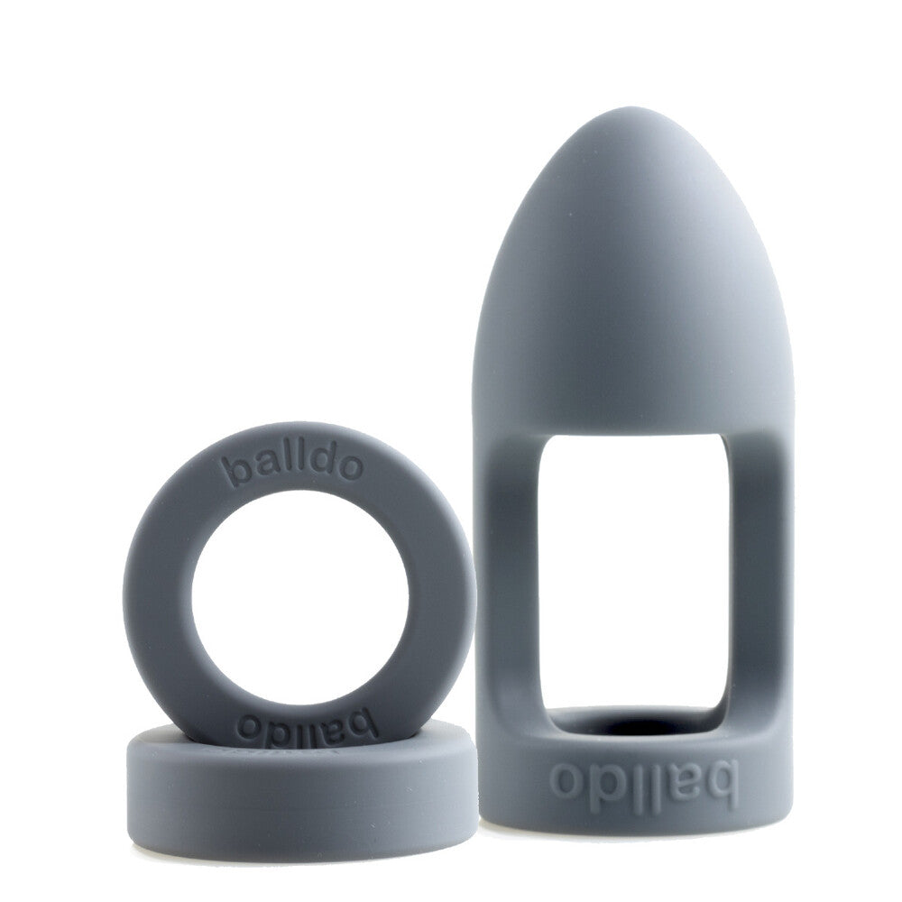 Balldo The Worlds First Ball Dildo Steel Grey – product image for adult pleasure and intimacy