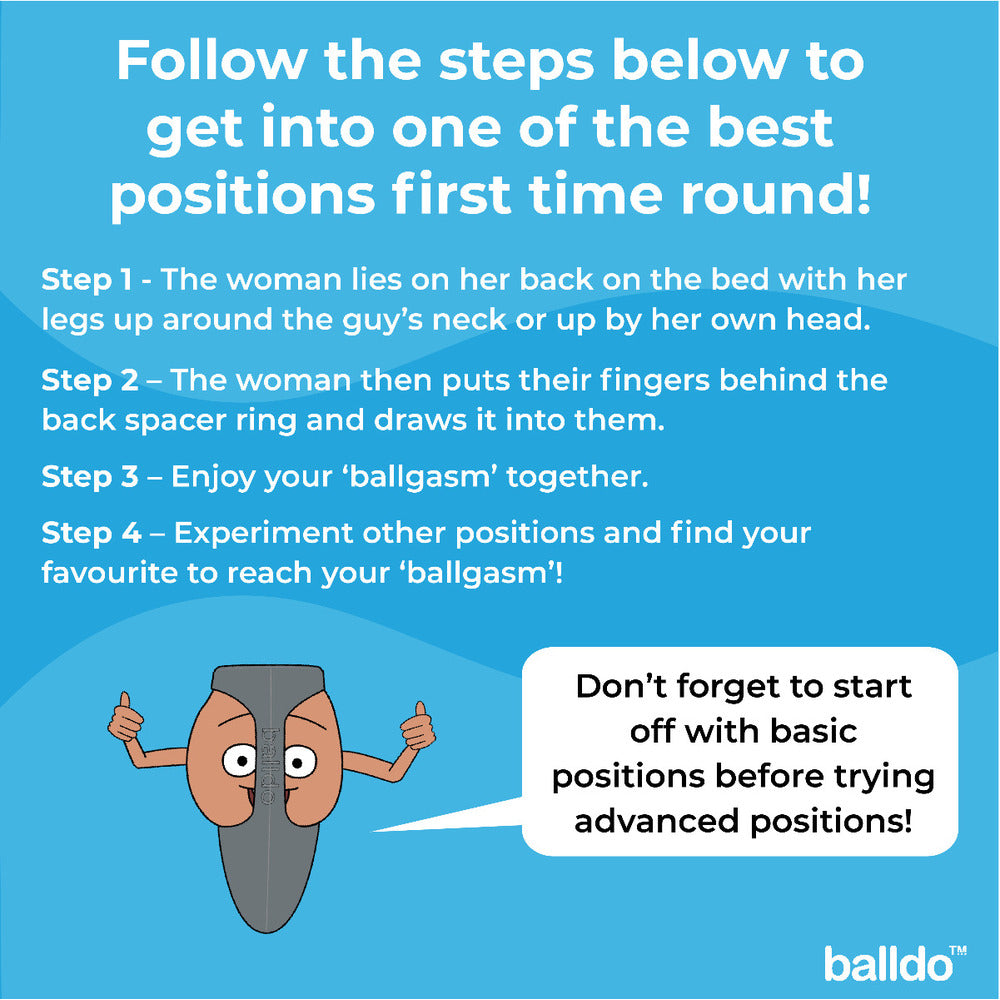 Balldo The Worlds First Ball Dildo Steel Grey – Explore Enhanced Intimacy | Discreet UK Shipping