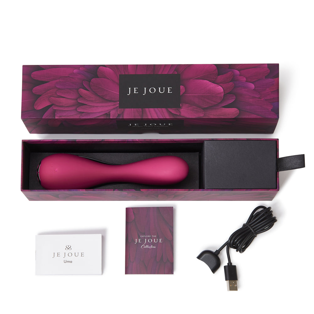 Je Joue Uma GSpot Vibrator Fuchsia – Powerful Rechargeable Vibrator for Intense Pleasure | UK Exclusive