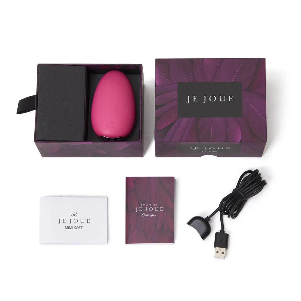 Je Joue Mimi Soft Clitoral Vibrator Fuchsia – Powerful Rechargeable Vibrator for Intense Pleasure | UK Exclusive