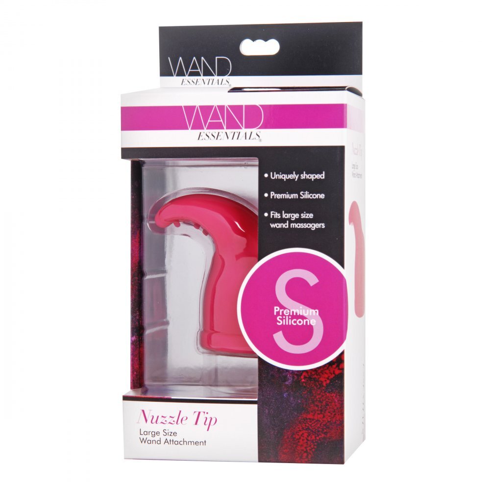 XR Wand Essentials Nuzzle Tip Silicone Wand Attachment – App-Controlled Wand Vibrator | Premium Wireless UK Toy