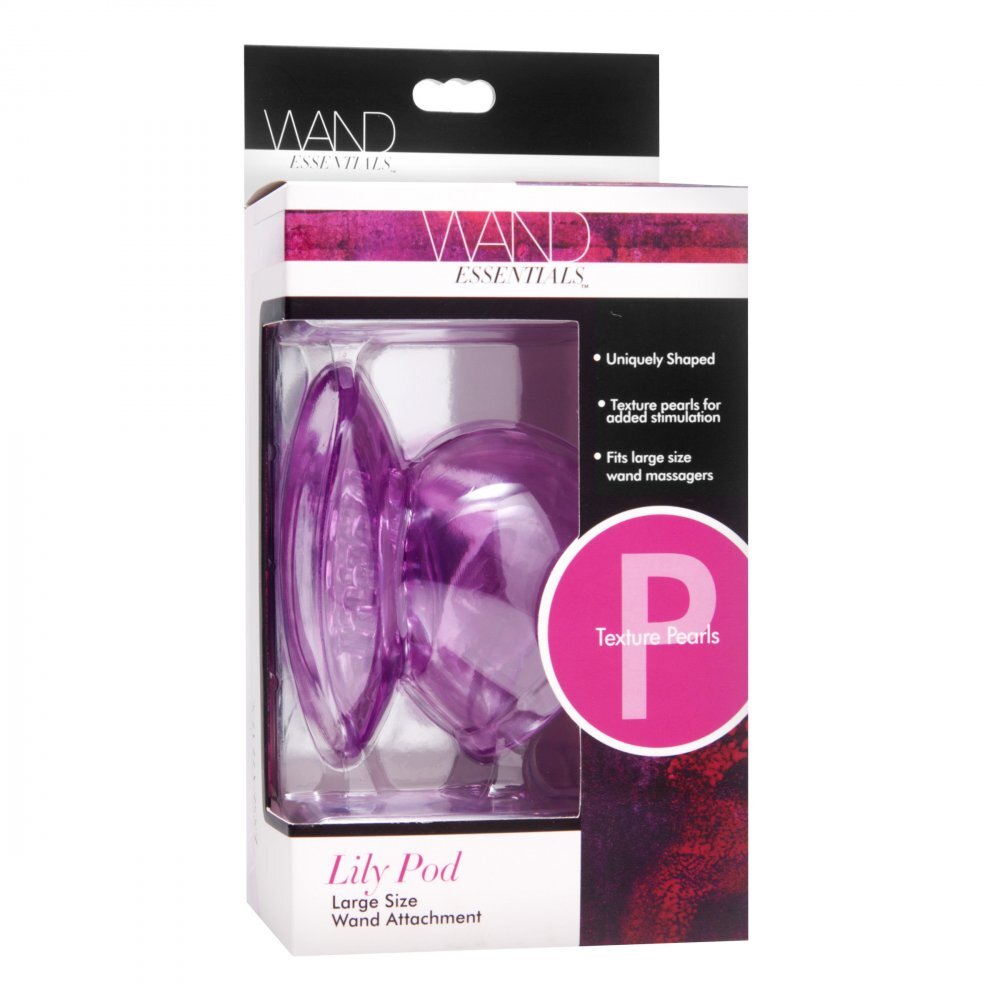 XR Wand Essentials Lily Pod Stimulating Wand Attachment – App-Controlled Wand Vibrator | Premium Wireless UK Toy