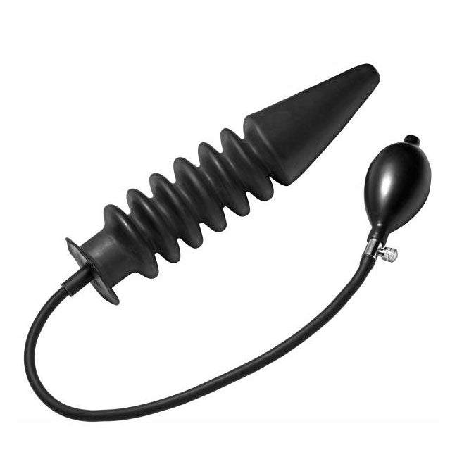 Master Series Accordion Inflatable XL Anal Plug – product image for adult pleasure and intimacy